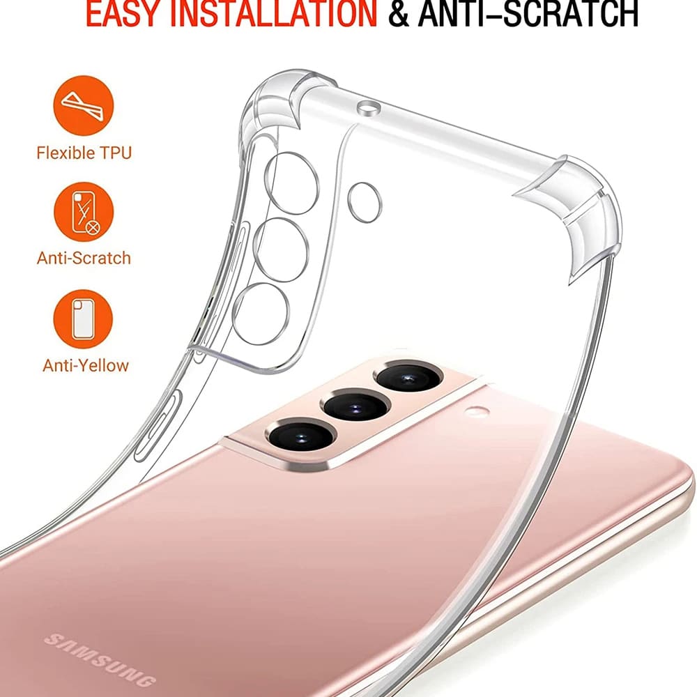 Techsuit Shockproof Clear Silicone - θήκη για Samsung Galaxy Note10+ - Διάφανο - Image 3