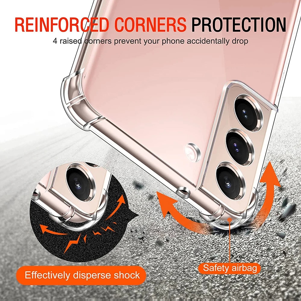 Techsuit Shockproof Clear Silicone - θήκη για Samsung Galaxy Note10+ - Διάφανο - Image 5