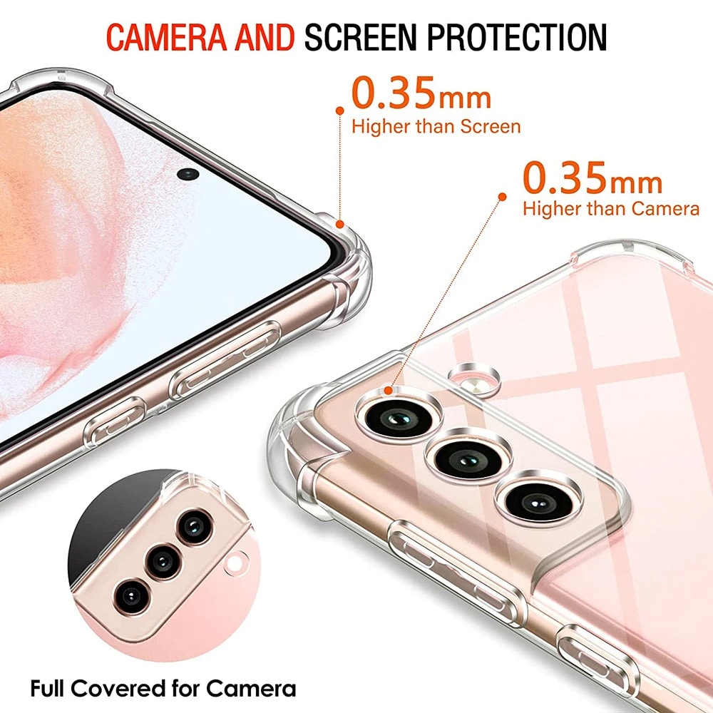 Techsuit Shockproof Clear Silicone - θήκη για Samsung Galaxy Note10+ - Διάφανο - Image 4