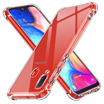 Techsuit Shockproof Clear Silicone - θήκη για Samsung Galaxy A20e - Διάφανο
