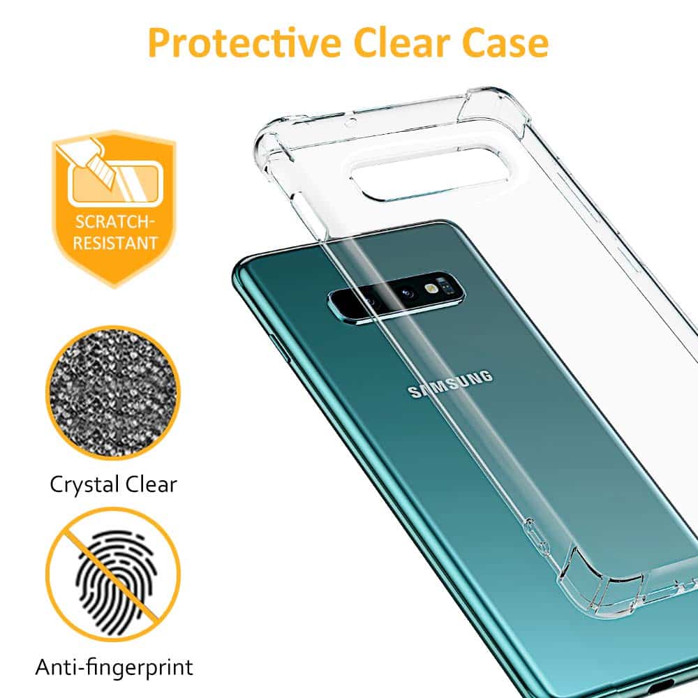 Techsuit Shockproof Clear Silicone - θήκη για Samsung Galaxy S10e - Διάφανο - Image 3