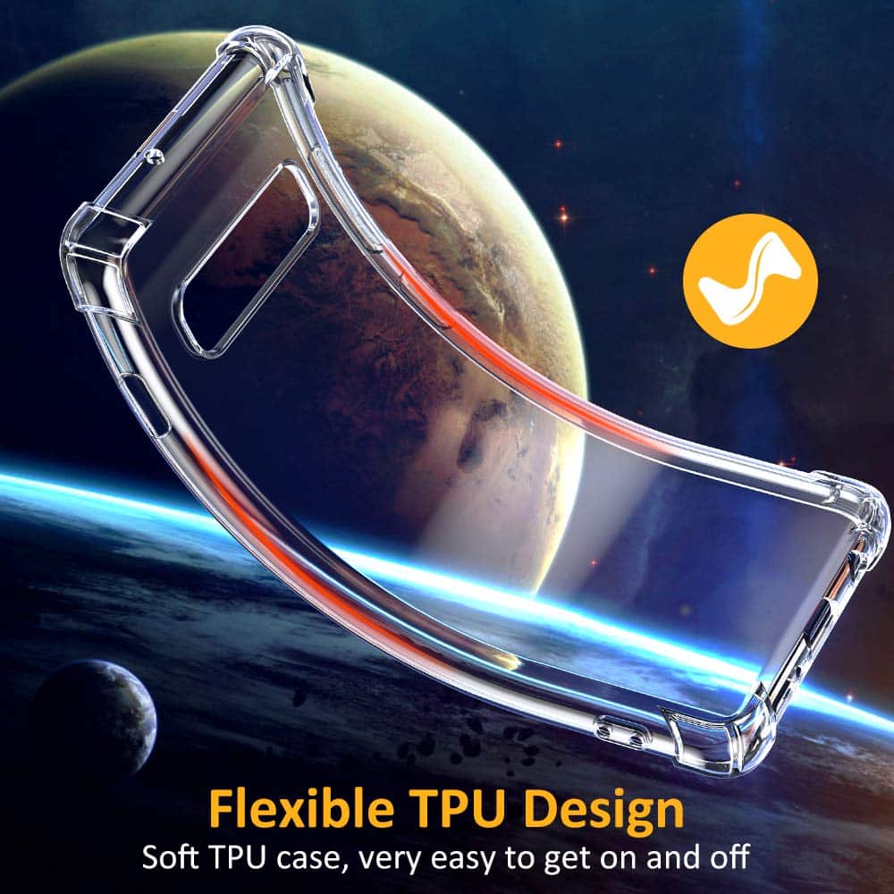 Techsuit Shockproof Clear Silicone - θήκη για Samsung Galaxy S10e - Διάφανο - Image 6