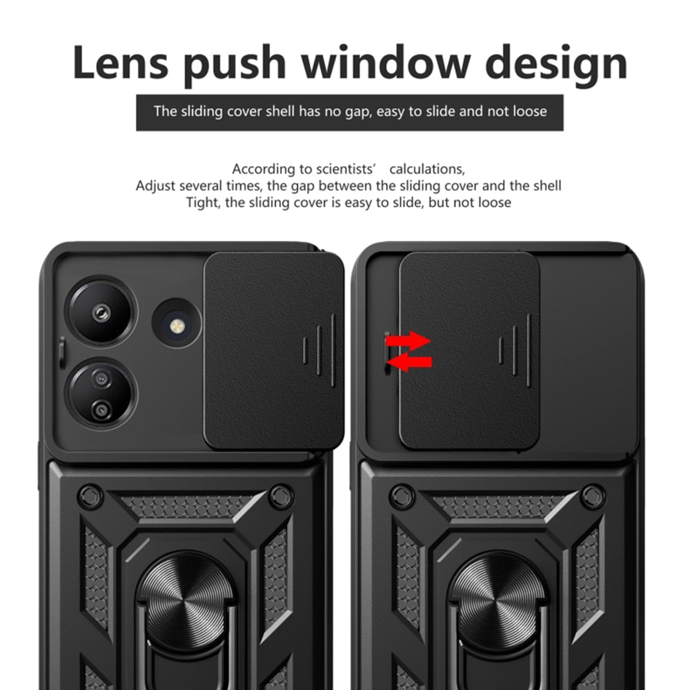 Techsuit CamShield Series - θήκη για Xiaomi Redmi 13C - Μαύρο - Image 3