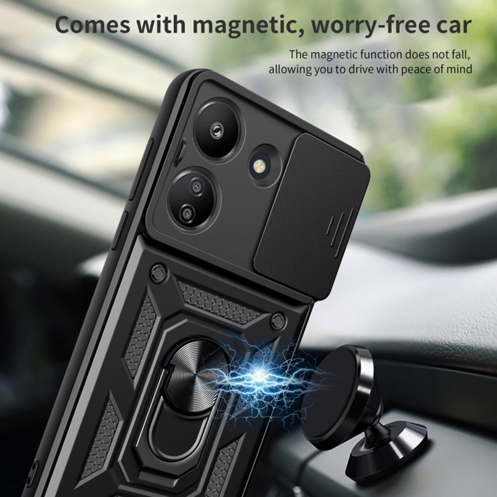 Techsuit CamShield Series - θήκη για Xiaomi Redmi 13C - Μαύρο - Image 2