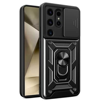 Techsuit CamShield Series - θήκη για Samsung Galaxy S24 Ultra - Μαύρο