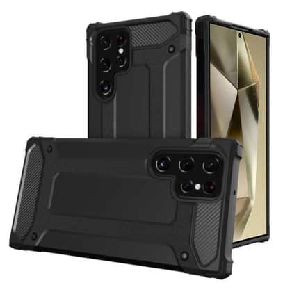 Techsuit Hybrid Armor - θήκη για Samsung Galaxy S24 Ultra - Μαύρο