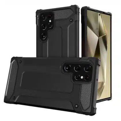 Techsuit Hybrid Armor - θήκη για Samsung Galaxy S24 Ultra - Μαύρο