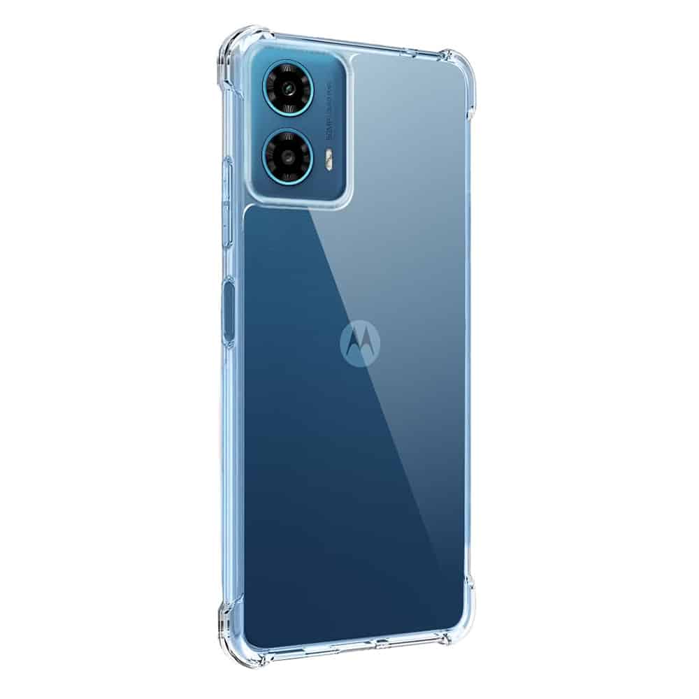 Techsuit Shockproof Clear Silicone - θήκη για Motorola Moto G34 - Διάφανο - Image 2
