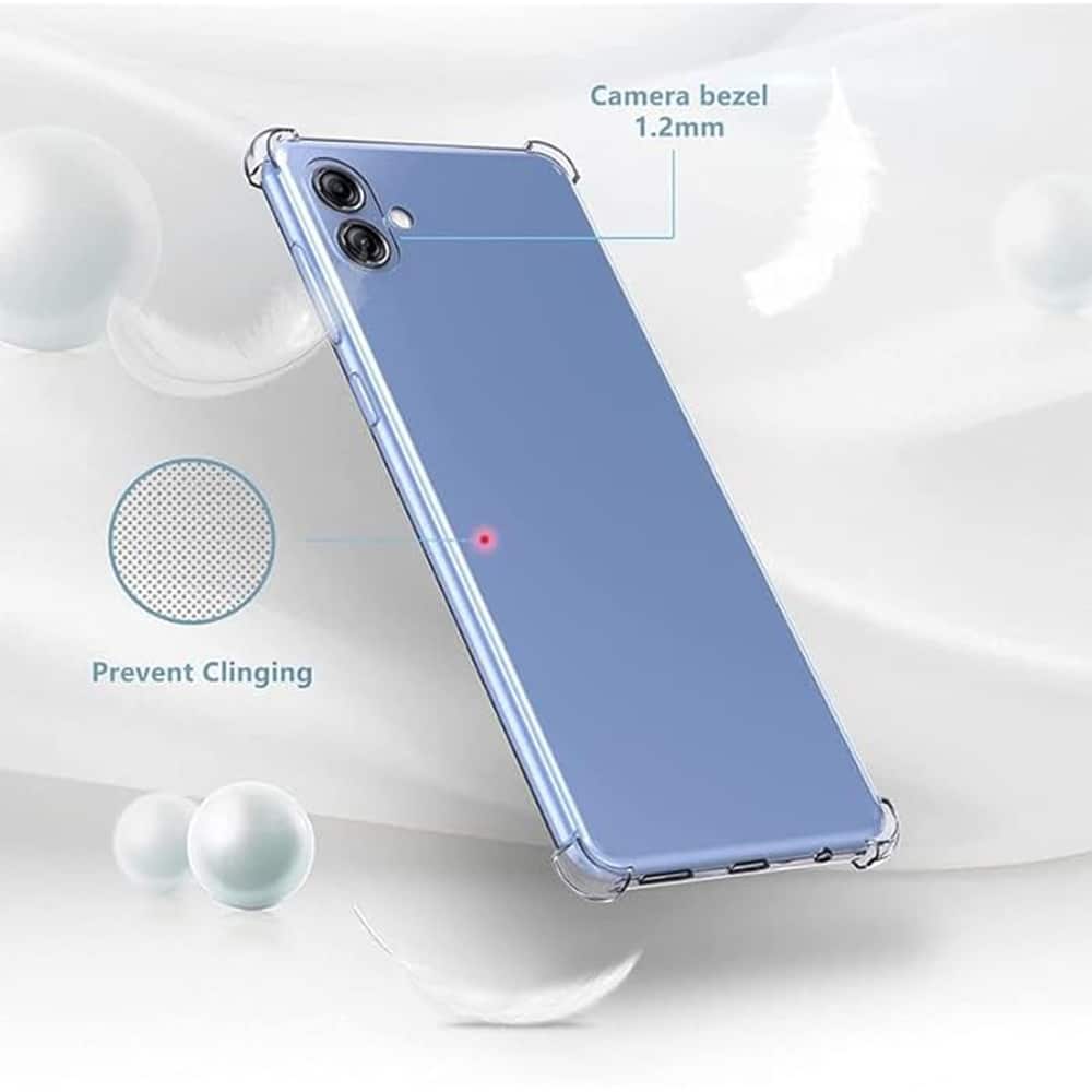 Techsuit Ανθεκτική Διαφανής Σιλικόνη - θήκη για Samsung Galaxy A05 - Διάφανο - Image 4