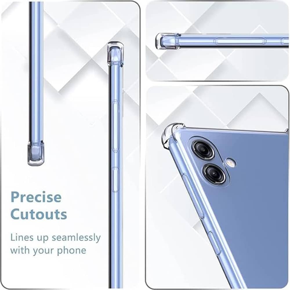Techsuit Ανθεκτική Διαφανής Σιλικόνη - θήκη για Samsung Galaxy A05 - Διάφανο - Image 5