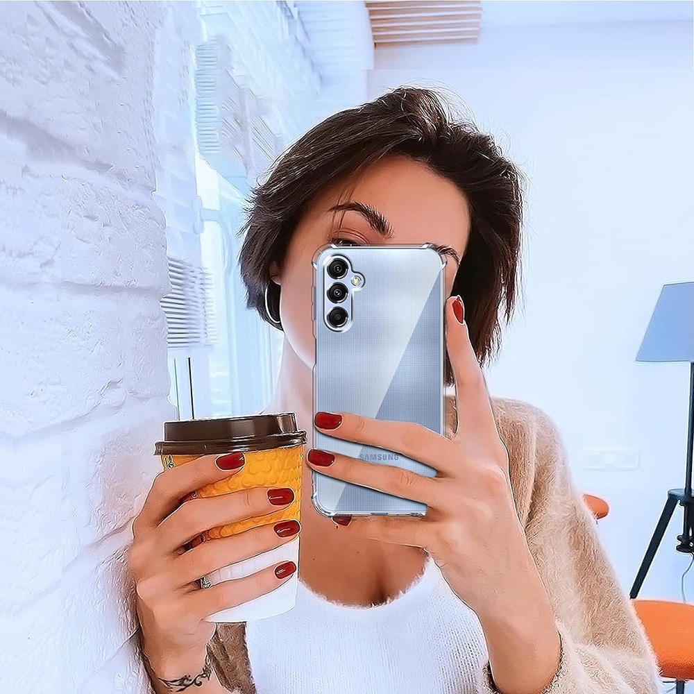 Techsuit Shockproof Clear Silicone - θήκη για Samsung Galaxy A25 - Διάφανο - Image 6