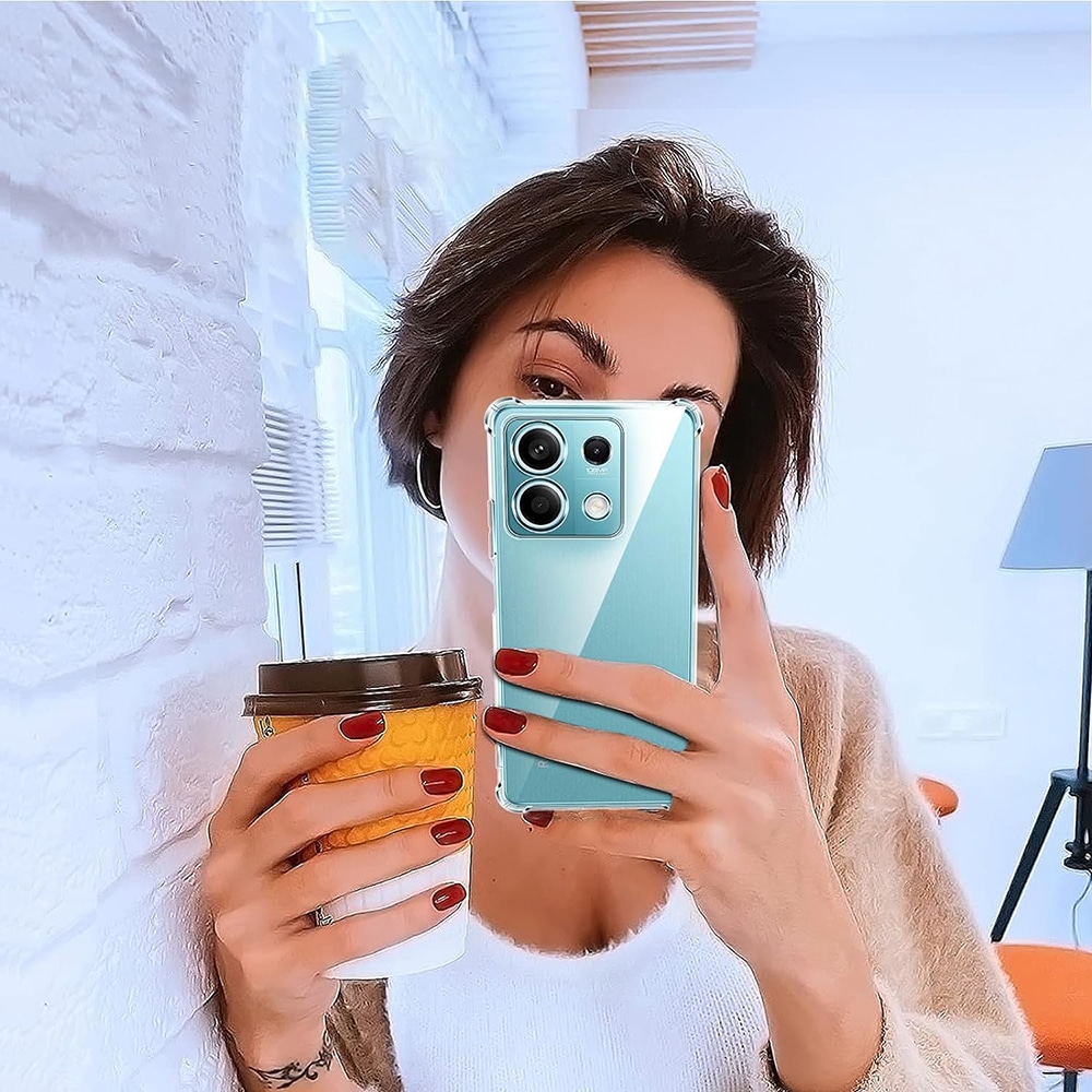 Techsuit Shockproof Clear Silicone - θήκη για Xiaomi Redmi Note 13 Pro 4G / Poco M6 - Διάφανο - Image 6