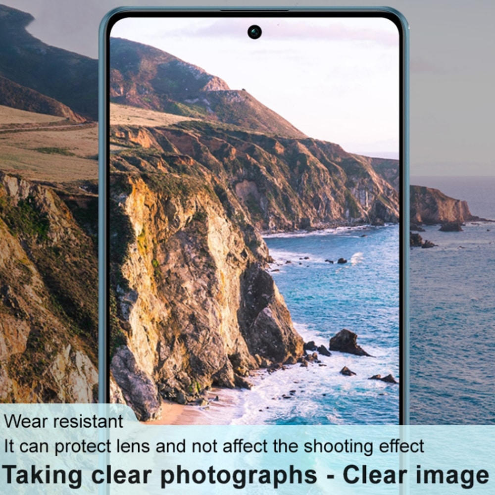 Techsuit - Full Camera Glass - Xiaomi Redmi Note 13 Pro 5G - Black - Image 4