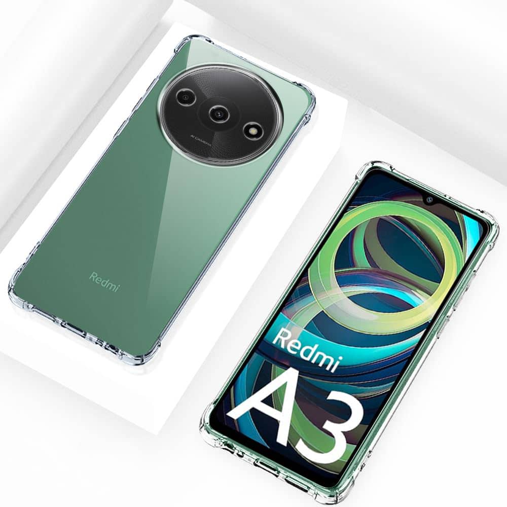 Techsuit Shockproof Clear Silicone - θήκη για Xiaomi Redmi A3 / - Διάφανο - Image 4