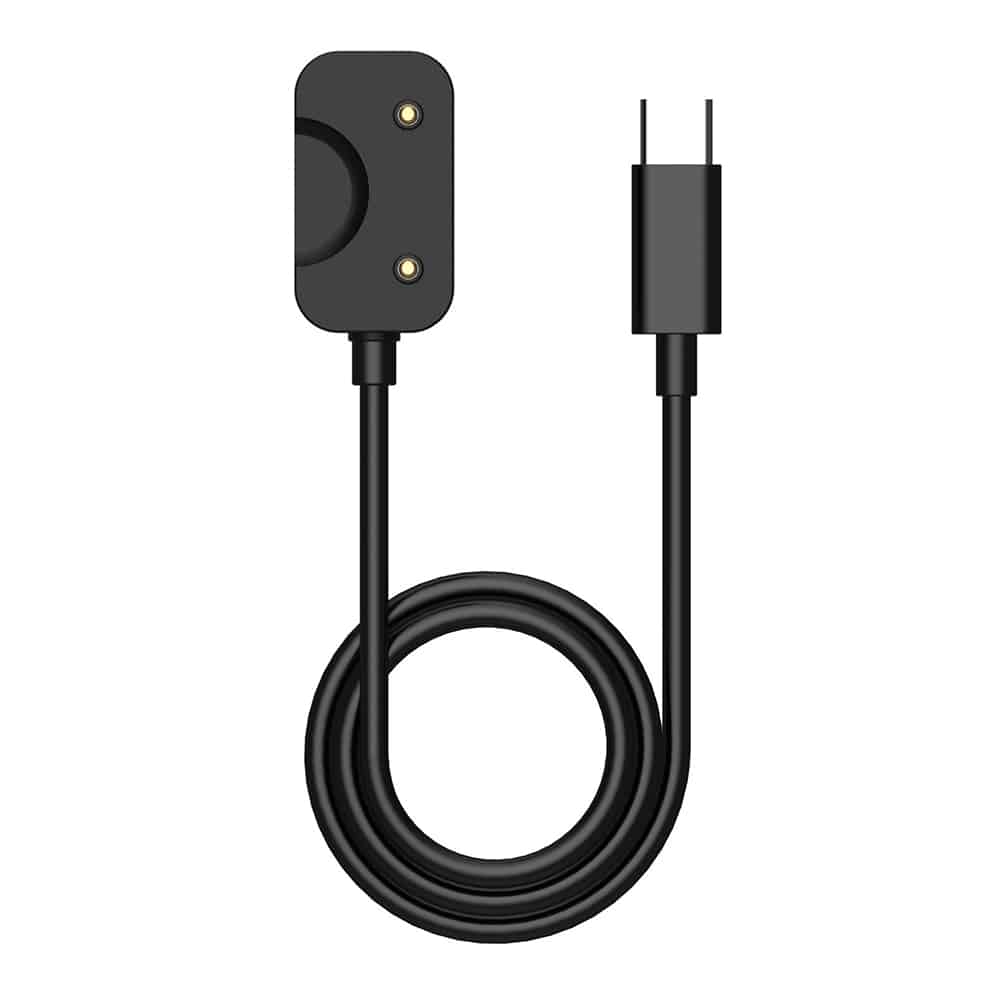 Techsuit - SmartWatch Wireless Charging Καλώδιο (WCC1) - Type-C, for Samsung Galaxy Fit3, 5V, 1A, 5W, 1m - Black - Image 2