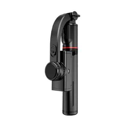 Techsuit - Selfie Stick (L19) - Stable Monopod/Tripod with Bluetooth Remote Control, 400mAh, 70cm - Black