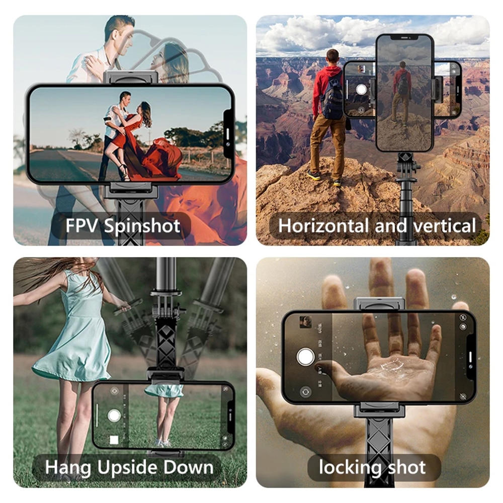 Techsuit - Selfie Stick (L19) - Stable Monopod/Tripod with Bluetooth Remote Control, 400mAh, 70cm - Black - Image 7