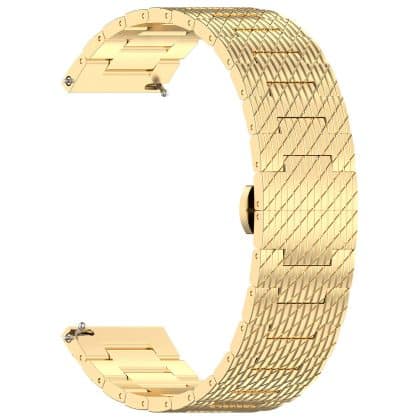 Techsuit Watchband 22mm (W052) - θήκη για Xiaomi Watch S1 - Χρυσό