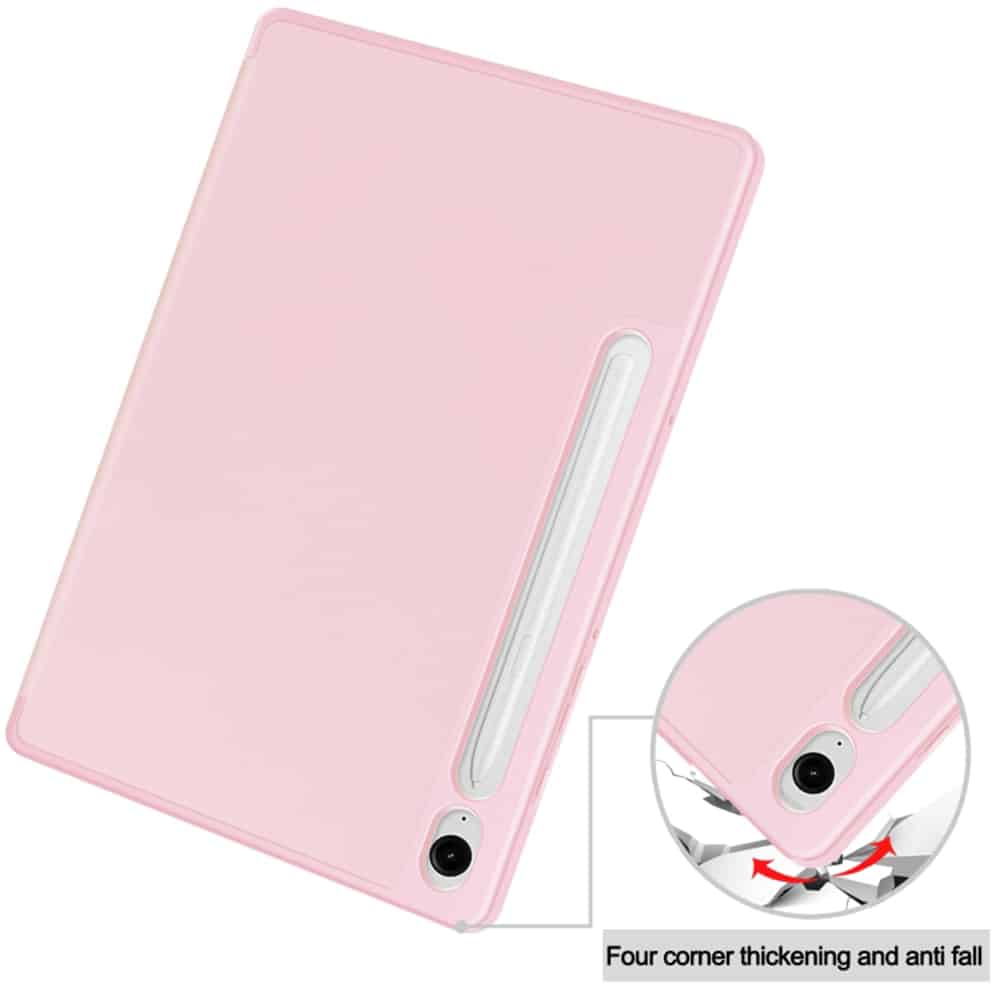 Techsuit - Flex Trifold (με Θήκη για Μολύβι) - Samsung Galaxy Tab S9 FE - Ροζ - Image 3