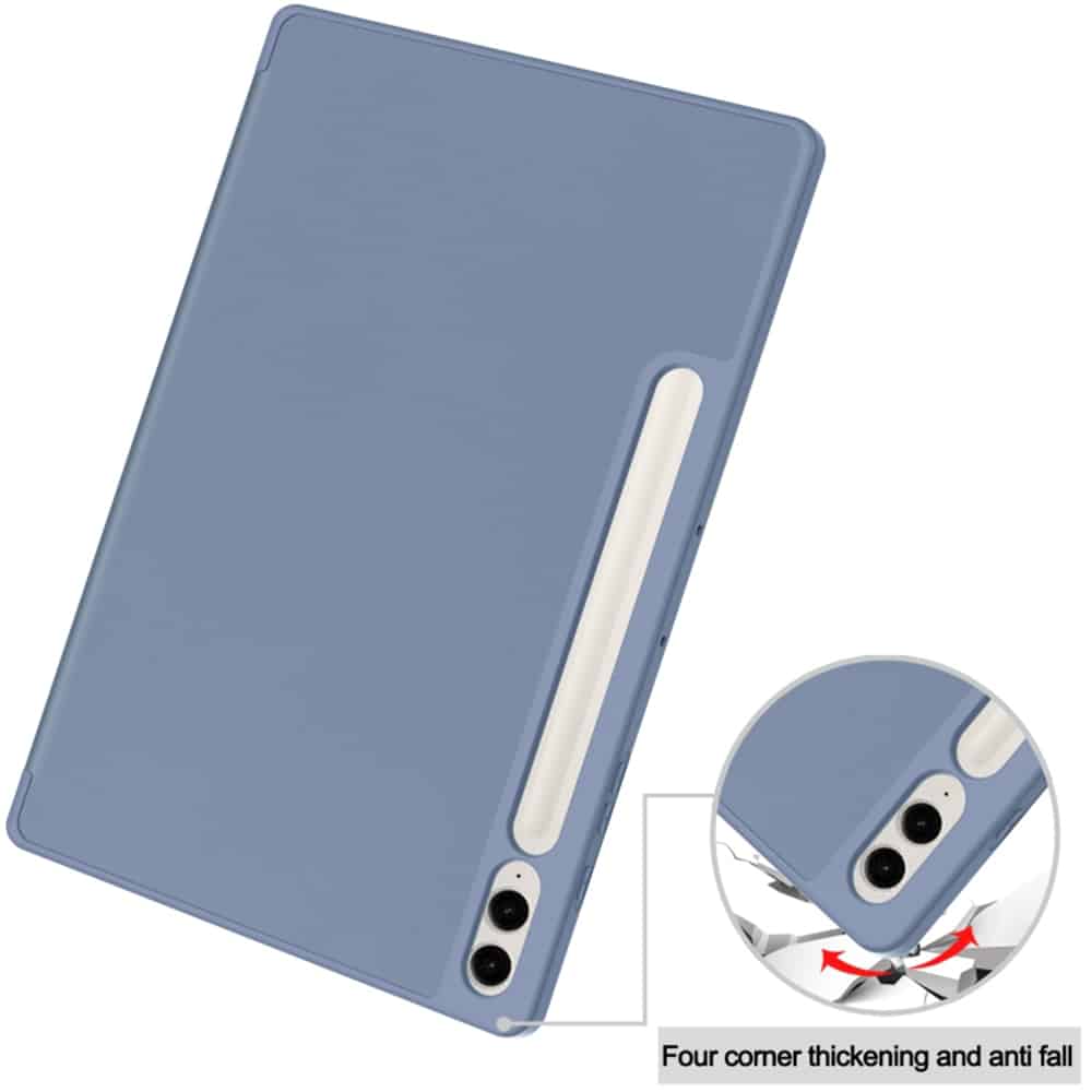 Techsuit - Flex Trifold (with Pencil Holder) - Samsung Galaxy Tab S9 FE Plus / S10 FE Plus - Purple - Image 2