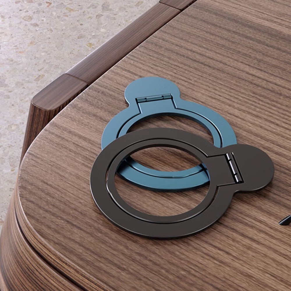 Techsuit - MagSafe Phone Ring (MPR4) - Round Shape, Aluminium Alloy - Blue - Image 4