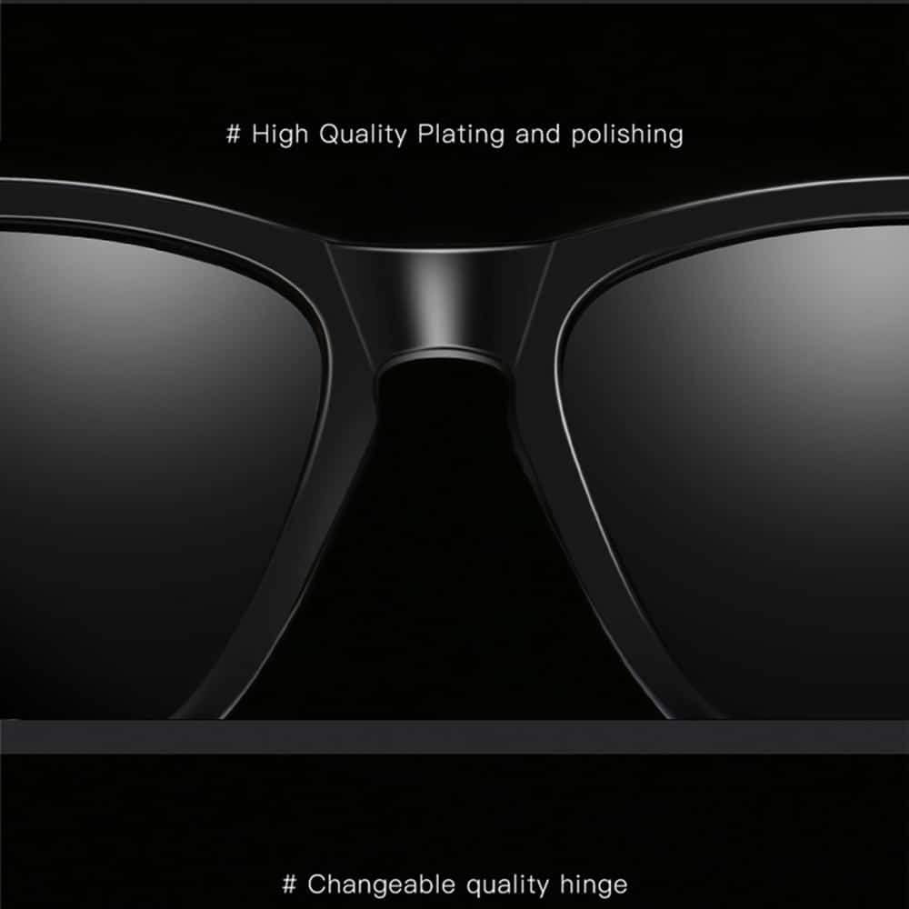 Techsuit - Ανδρικά Γυαλιά Ηλίου Polarized (0717), με Προστασία UV - Μαύρο One Size - Image 5