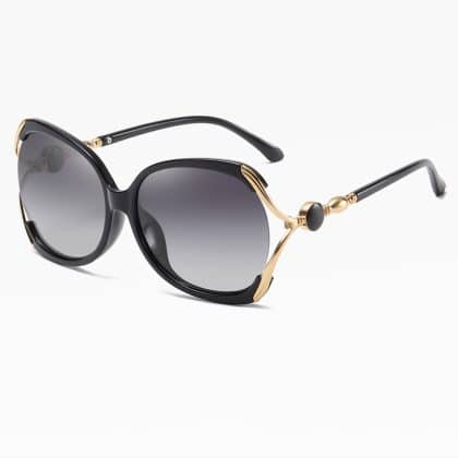 Techsuit - Γυναικεία Polarized Γυαλιά Ηλίου (1722) με Προστασία UV, PC - Μαύρο / Γκρι One Size