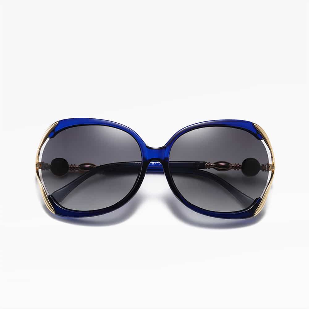 Techsuit - Γυναικεία Polarized Γυαλιά Ηλίου (1722) με Προστασία UV, PC - Μπλε / Γκρι One Size - Image 2