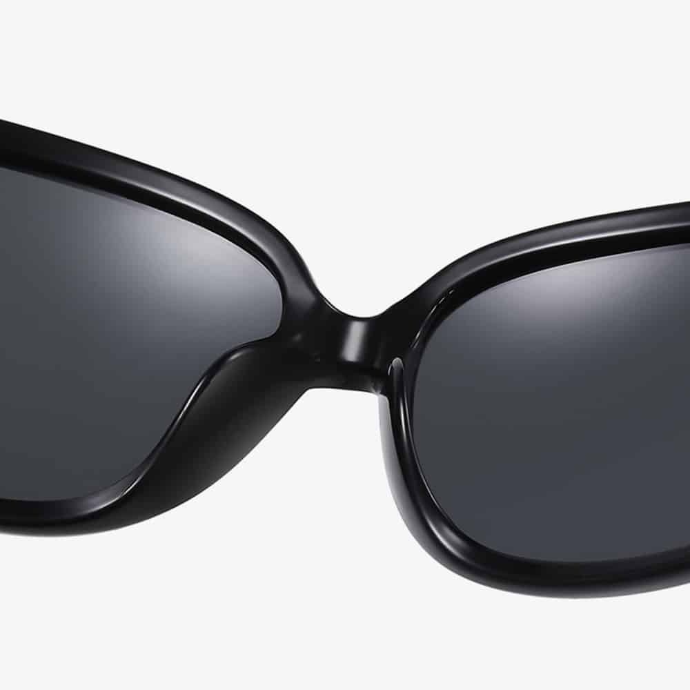 Techsuit - Polarized Γυαλιά Ηλίου PC (2012) - Προστασία UV - Μαύρο / Μωβ / Γκρι One Size - Image 4