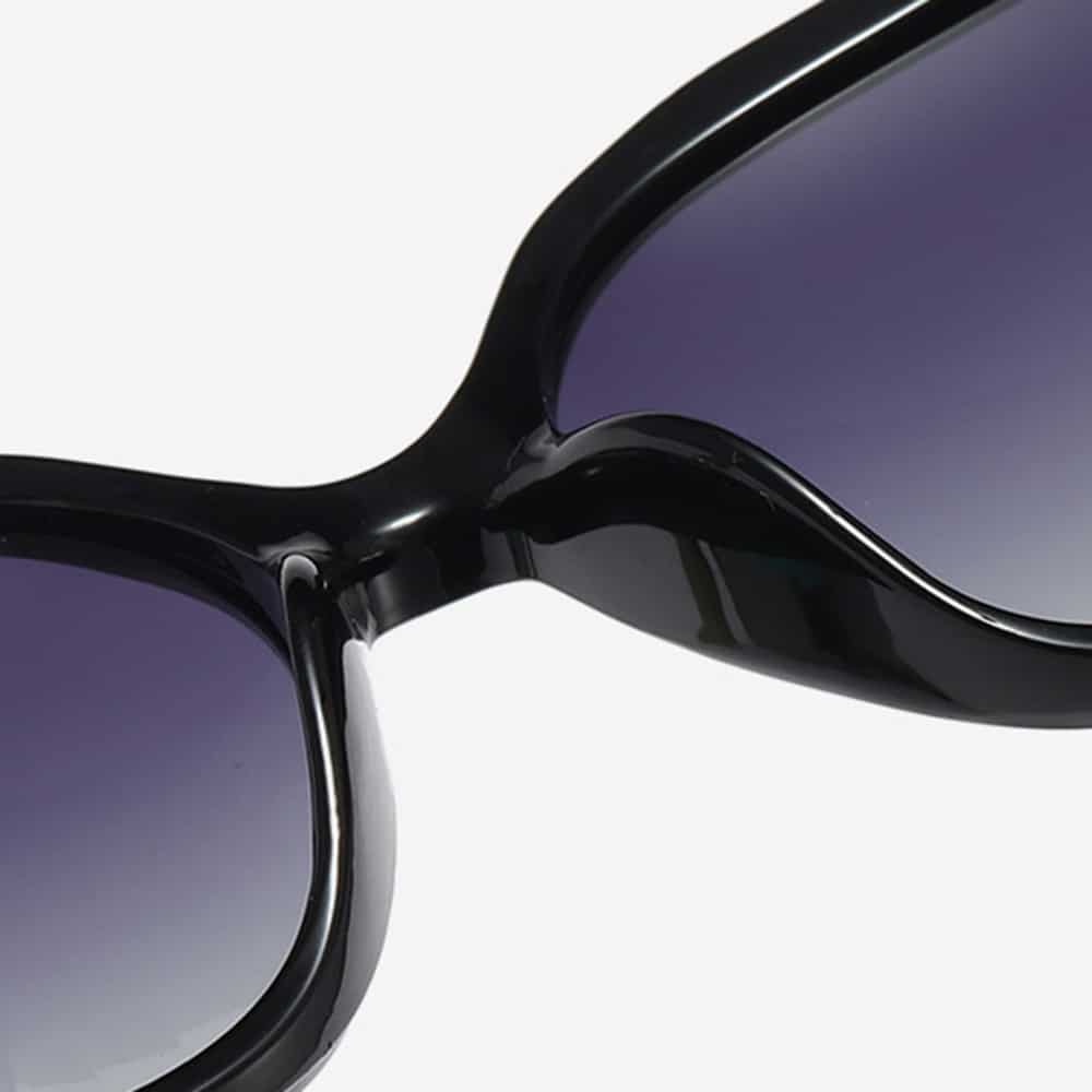 Techsuit - Γυναικεία Polarized Γυαλιά Ηλίου (5599) με Προστασία UV, PC - Μαύρο / Γκρι One Size - Image 4