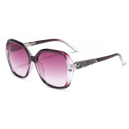 Techsuit - Γυναικεία Polarized Γυαλιά Ηλίου (5599) με Προστασία UV, PC - Μωβ One Size