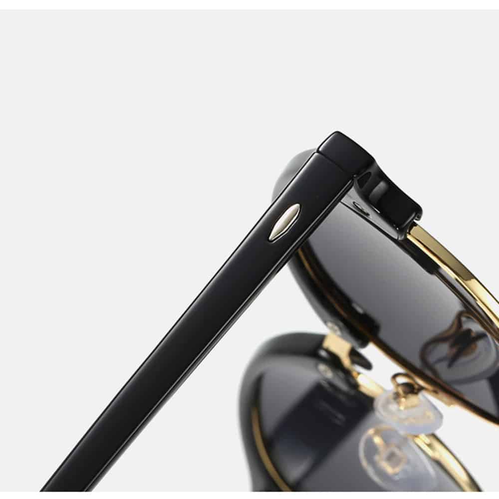 Techsuit - Ανδρικά Γυαλιά Ηλίου Polarized (66612), με Προστασία UV - Χρυσό / Μπλε One Size - Image 6