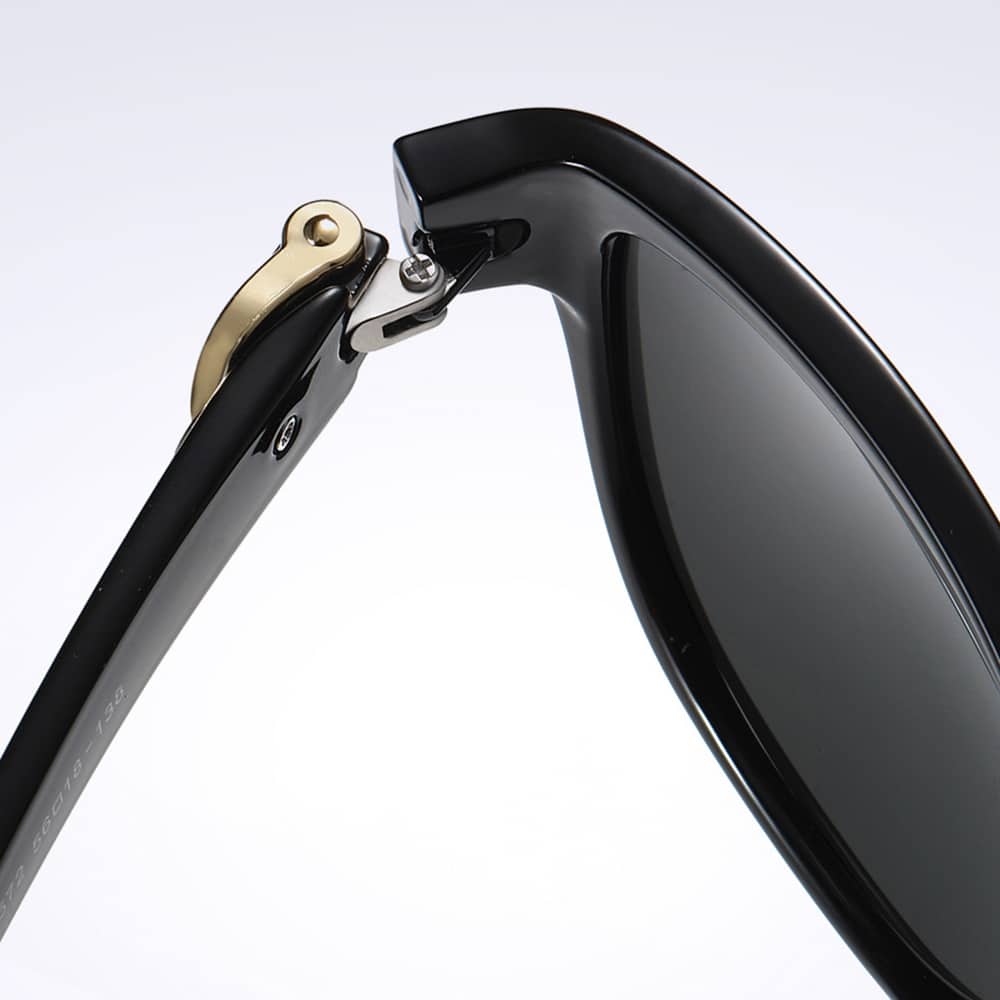 Techsuit - Γυναικεία Polarized Γυαλιά Ηλίου (A572) με Προστασία UV, PC - Μαύρο / Γκρι One Size - Image 4