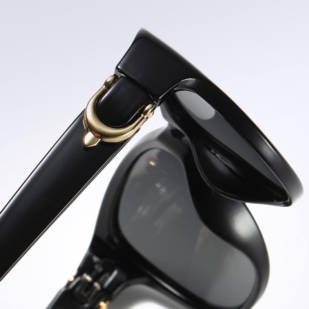 Techsuit - Γυναικεία Polarized Γυαλιά Ηλίου (A572) με Προστασία UV, PC - Καφέ One Size - Image 4