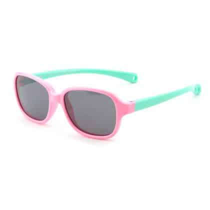 Techsuit - Polarized Γυαλιά Ηλίου (8192-C3) - για Βρέφη - Ροζ / Πράσινο One Size