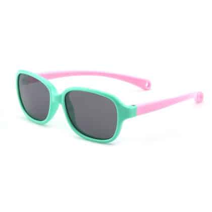 Techsuit - Polarized Γυαλιά Ηλίου (8192-C1) - για Βρέφη - Πράσινο / Ροζ One Size