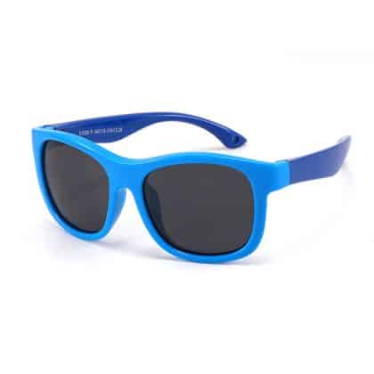 Techsuit - Polarized Γυαλιά Ηλίου (8306-C29) - για Βρέφη, Τετράγωνο Σχήμα, με Λουρί - Μπλε / Σκούρο Μπλε One Size