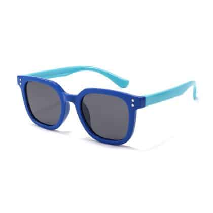 Techsuit - Polarized Γυαλιά Ηλίου (8351-C28) - Τετράγωνο Σχήμα, για Παιδιά απο 3-12 Ετών - Σκούρο Μπλε / Κυανό One Size