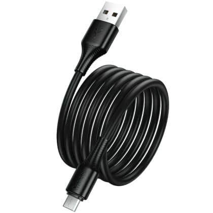 USB-A To Microusb Καλώδιο Hoco X120, 18w, 2a, 1m, Black