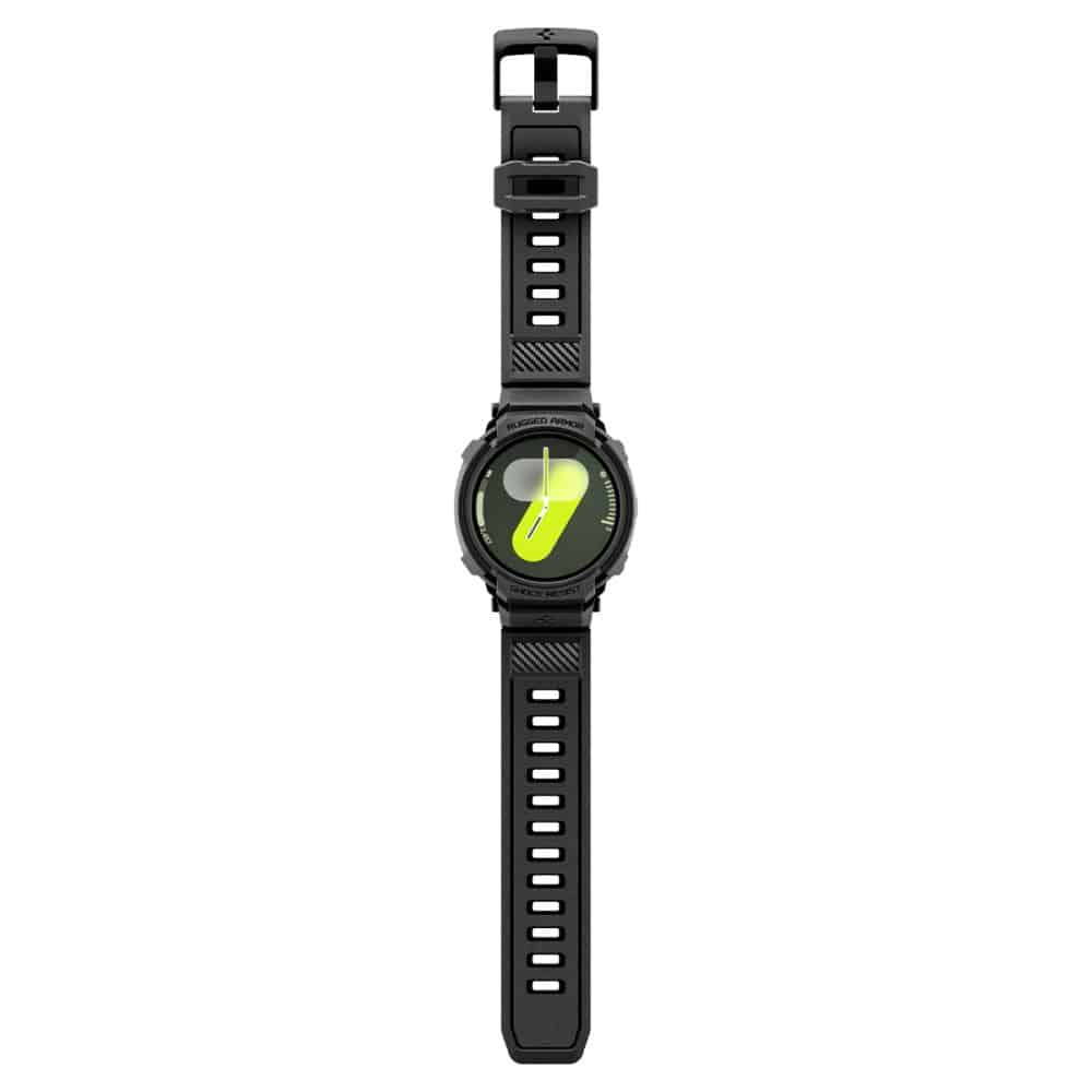 Spigen Rugged Armor ”pro” Samsung Galaxy Watch 8 (40 Mm) Matte Black - Image 10