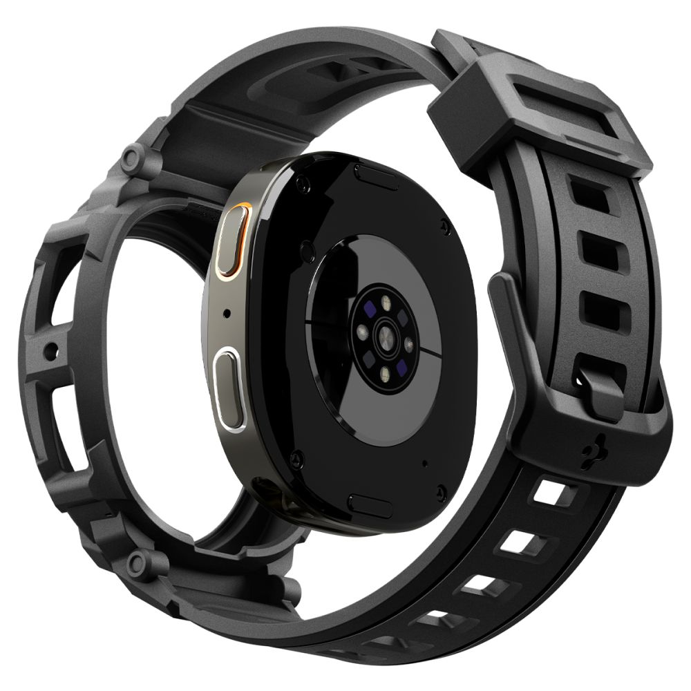 Spigen Rugged Armor ”pro” Samsung Galaxy Watch 8 (40 Mm) Matte Black - Image 11