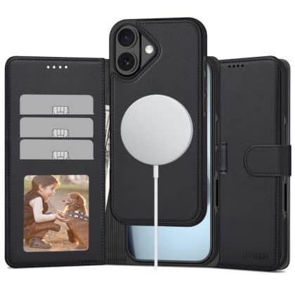 TECH-PROTECT WALLET - θήκη για Apple iPhone 17 - Μαύρο