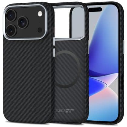 TECH-PROTECT ION CARBON - θήκη για Apple iPhone 17 Pro Max - Μαύρο