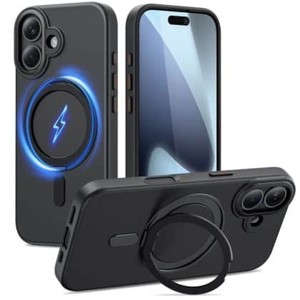 TECH-PROTECT Magring - θήκη για Apple iPhone 17 - Μαύρο