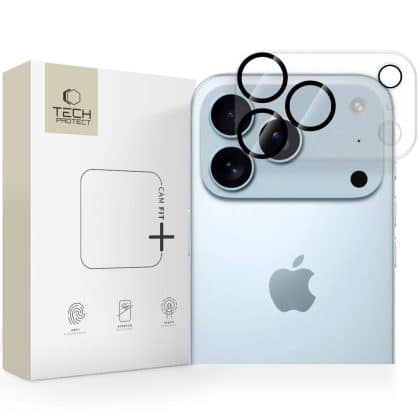 Tech-Protect Cam Fit+ iPhone 17 Pro Max Clear