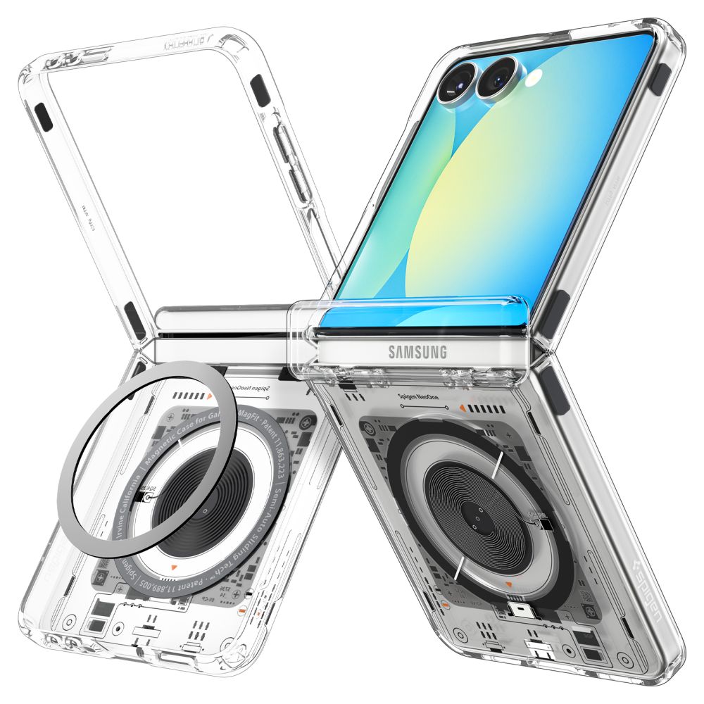 Spigen Ultra Hybrid Pro - θήκη για Samsung Galaxy Z Flip7 - Διάφανο - Image 2