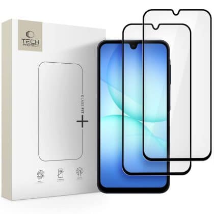 Σκληρυμένο γυαλί Tech-Protect Glass Fit+ 2-Pack Galaxy A16 4g / 5g / A26 5g / A17 Black