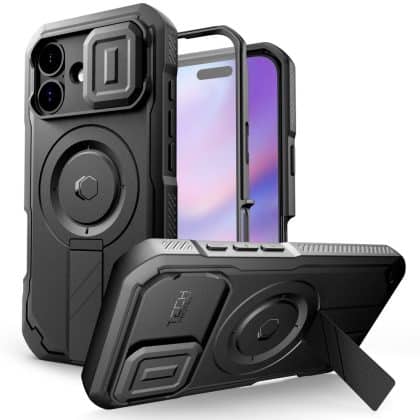 TECH-PROTECT Kevlar - θήκη για Apple iPhone 17 - Μαύρο