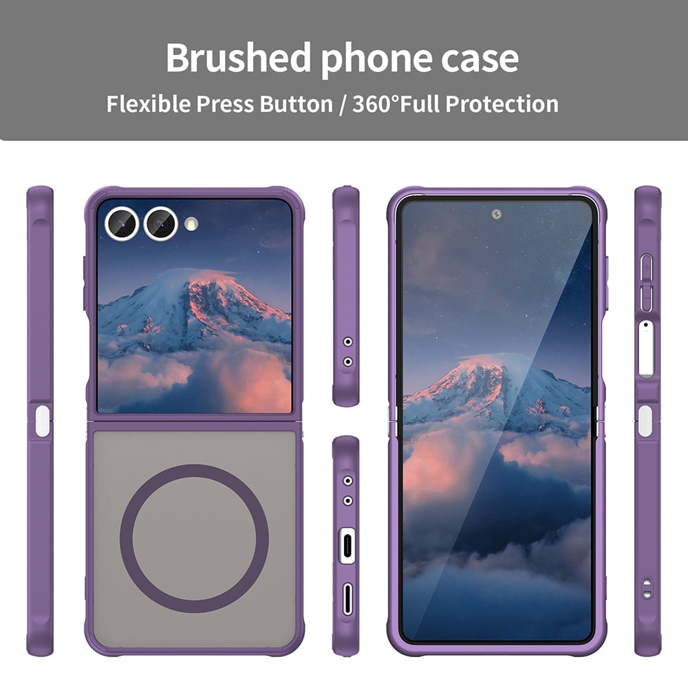 Techsuit HaloFrost II MagSafe - θήκη για Samsung Galaxy Z Flip7 - Μωβ - Image 3