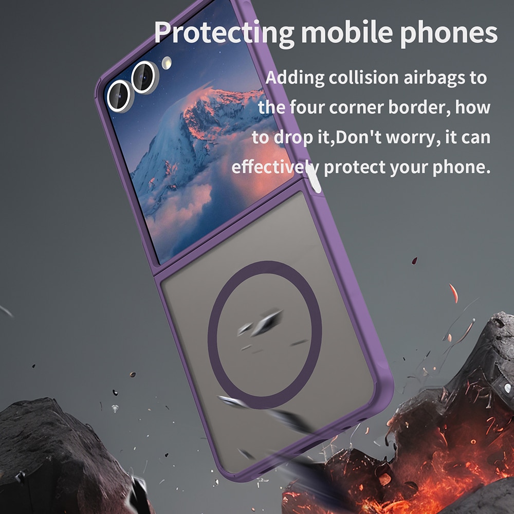 Techsuit HaloFrost II MagSafe - θήκη για Samsung Galaxy Z Flip7 - Μωβ - Image 4
